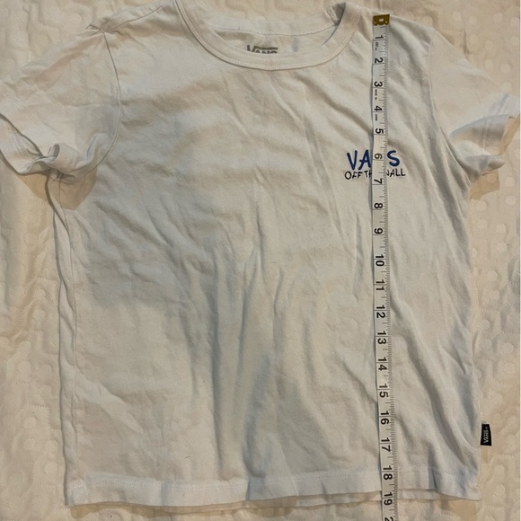 VANS x Breana Geering "Breana Skate" Baby Tee Women’s T-Shirt Small Skeleton - Picture 7 of 7